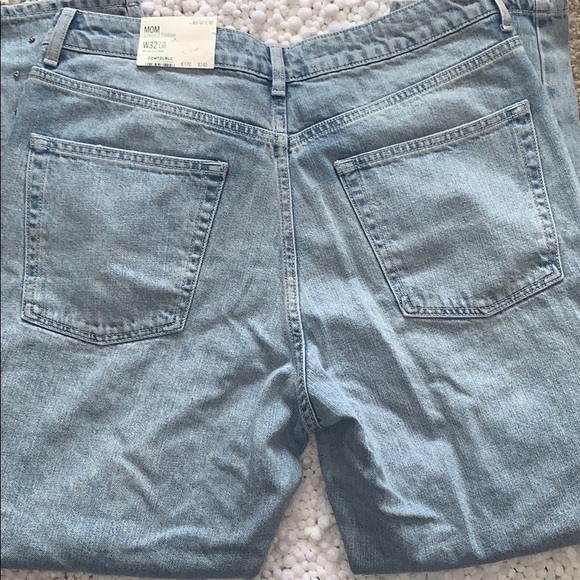 Topshop Moto High Waist Mom Jeans Size 10 NWT - Picture 5 of 8